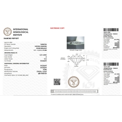 DIA 0.51CT D VS2 IGI$763625126 2