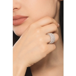 ANELLO FASCIA CON BRILLANTI 2