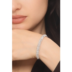 BRACCIALE RIGIDO CON FINTE NAVETTES 2