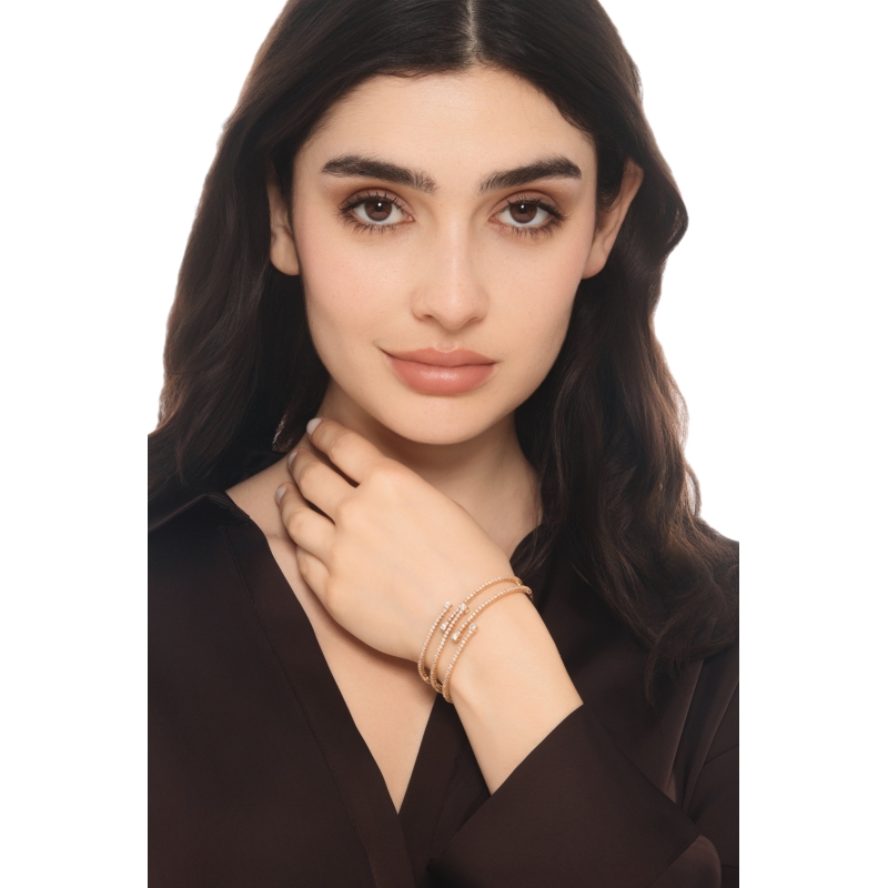 BRACCIALE SEMIRIGIDO CON BRILLANTI