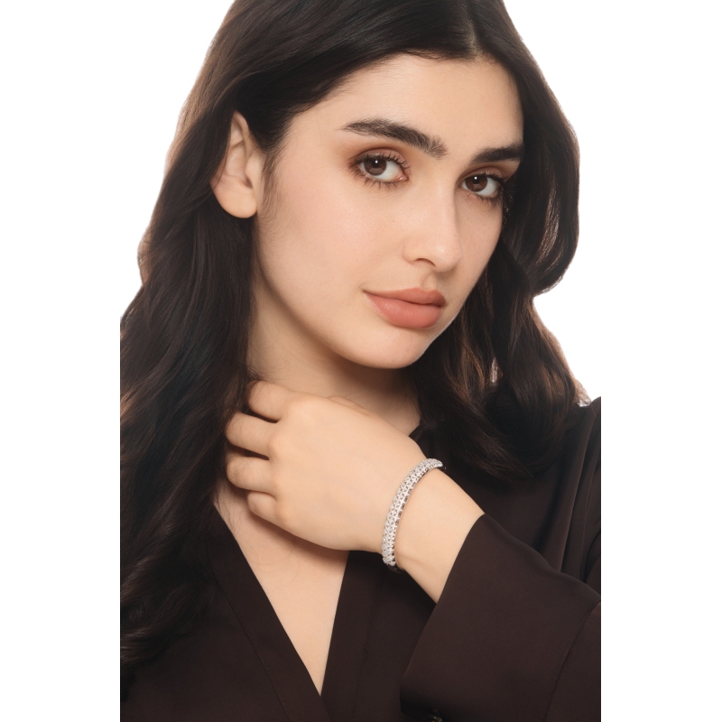 BRACCIALE RIGIDO CON BRILLANTI