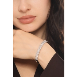 BRACCIALE RIGIDO CON BRILLANTI 2