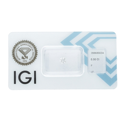 DIA 0.30CT F IF IGI$788689034