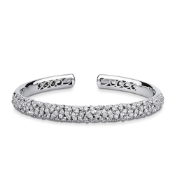 BRACCIALE RIGIDO CON FINTE NAVETTES