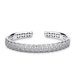 BRACCIALE RIGIDO CON BRILLANTI
