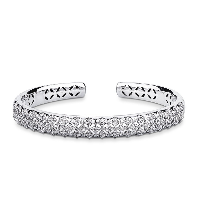 BRACCIALE RIGIDO CON BRILLANTI