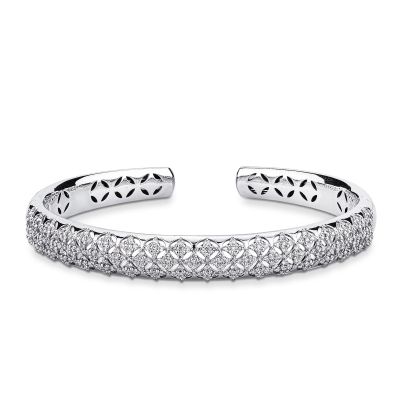 BRACCIALE RIGIDO CON BRILLANTI