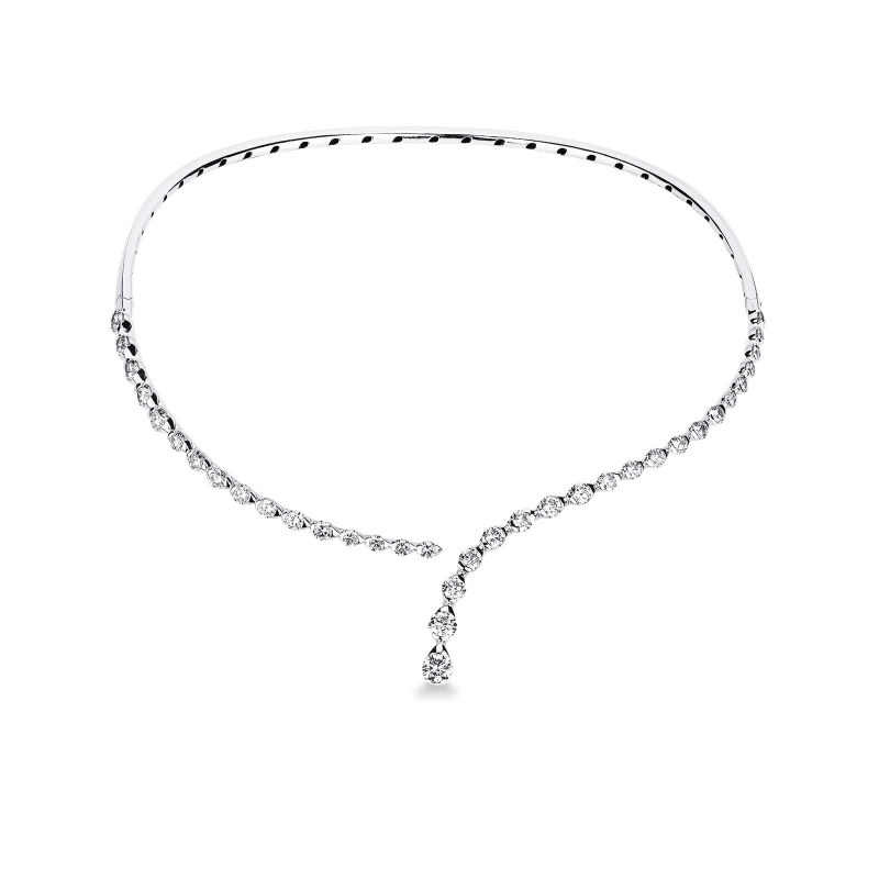 GIROCOLLO CHOKER CON BRILLANTI
