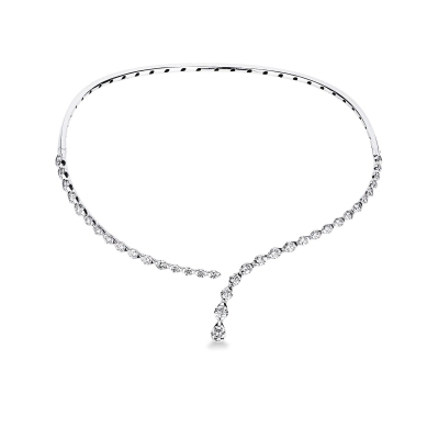 GIROCOLLO CHOKER CON BRILLANTI