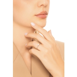 Anello solitario oro bianco 18k Meraviglia con diamante 0,25 ct 2