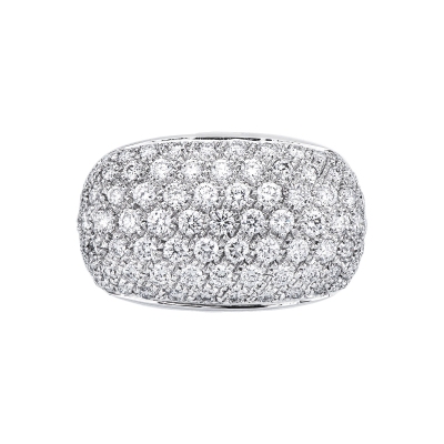 ANELLO FASCIA OVALE CON BRILL