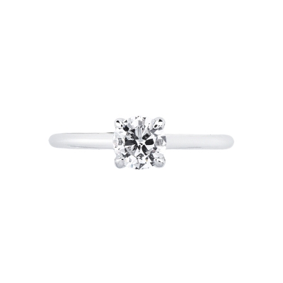 Anello di fidanzamento Meraviglia oro bianco 18k con diamante 0.70 ct