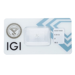 DAI 0.33CT D VS2 IGI$835678966