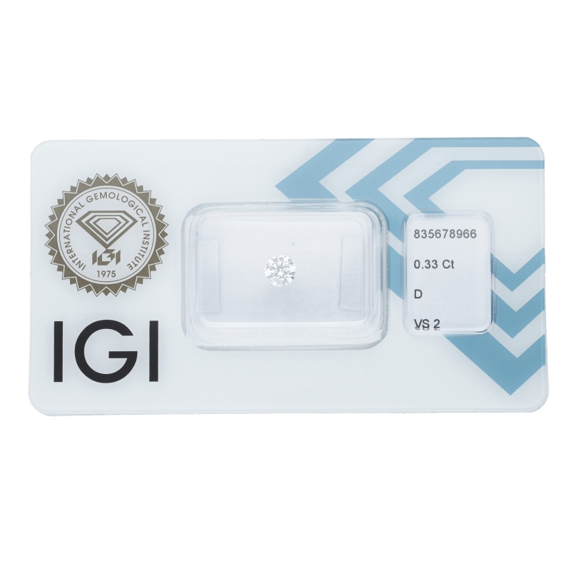 DAI 0.33CT D VS2 IGI$835678966