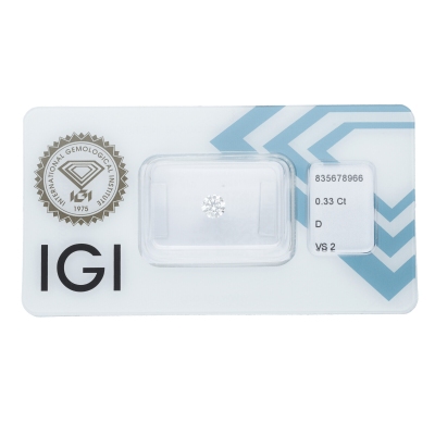 DAI 0.33CT D VS2 IGI$835678966