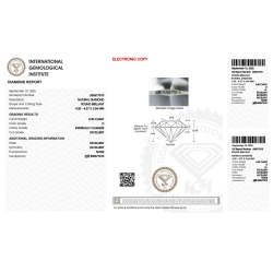 DIA 0.30CT D IF IGI$835677810 2