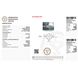 DAI 0.33CT D VS2 IGI$835678966 2