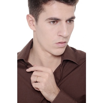 Fede francesina in oro giallo 750