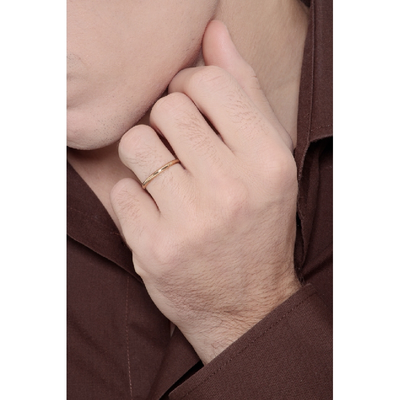 Fede francesina in oro giallo 750