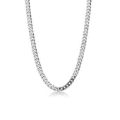 Groumette in 18k white gold