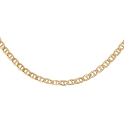 Collana traversino in oro giallo 18k, 50 cm 2