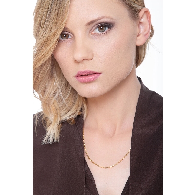 Marine chain in 18k yellow gold