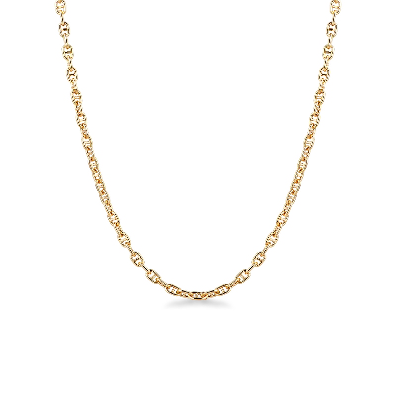 Marine chain in 18k yellow gold