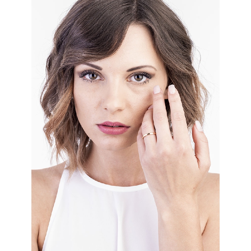 Fede Unoaerre modello comoda in oro giallo 18k