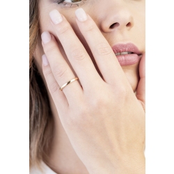 Fede Unoaerre modello comoda in oro giallo 18k 2