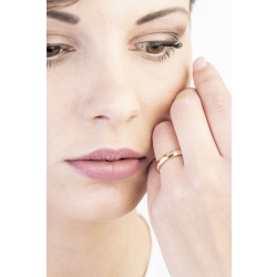 Fede Unoaerre in oro giallo 18k, modello Comoda 2