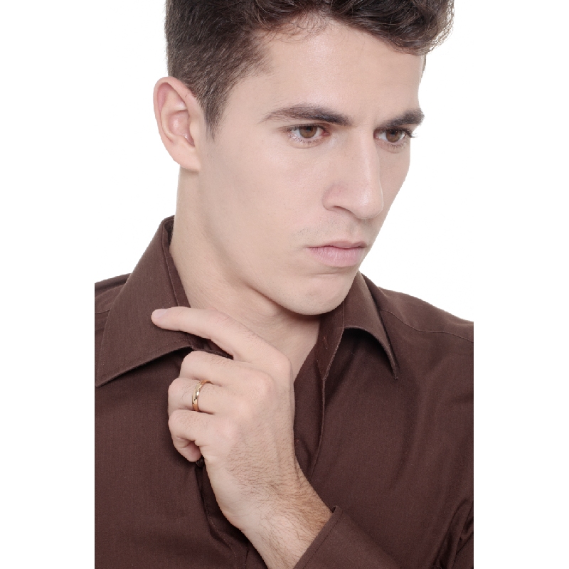 Fede Unoaerre comoda 4 mm in oro giallo 18k