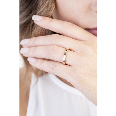 Fede Unoaerre in oro giallo 18k