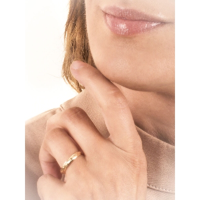 Unoaerre wedding ring in yellow gold 18k