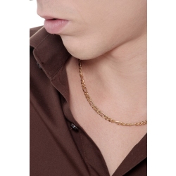 Collana in Oro Giallo 18k a maglia piatta, 50 cm 2