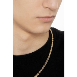 Necklace in 18k white and yellow gold 2