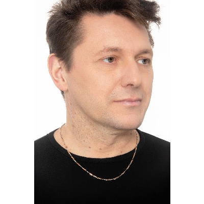 Chain in 18k Rose and white gold