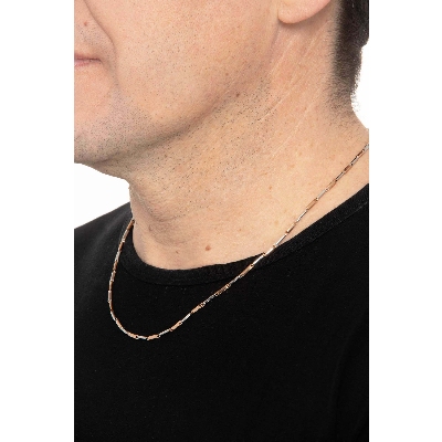 Chain in 18k Rose and white gold