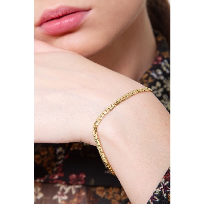 Bracelet in 18k yellow gold