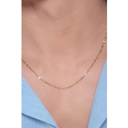 Small anchor necklace in 18k yellow gold 2