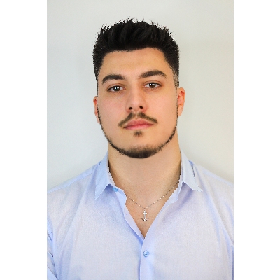 18k white gold necklace with anchor charm in diamonds, 45+5 cm