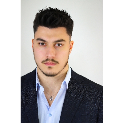 Collana in oro bianco 18k con ciondolo rosa dei venti e diamanti, catena rolò, 45+5 cm