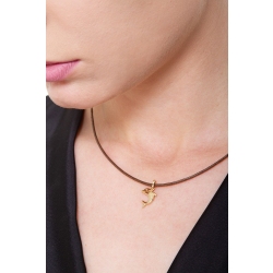 18k yellow gold delphin pendant 2