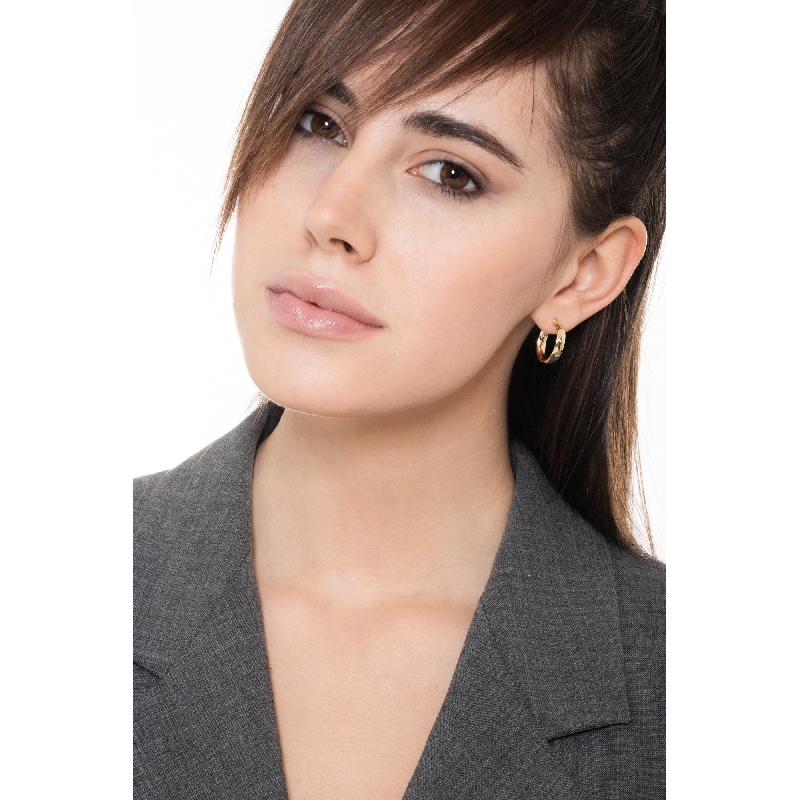 18k yellow gold clip earrings