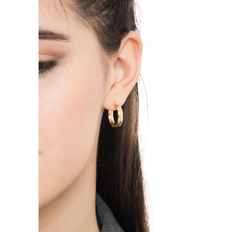 18k yellow gold clip earrings