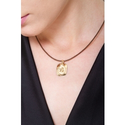 Pendant 18k Gold with Angel 2