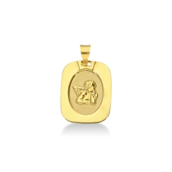 Pendant 18k Gold with Angel